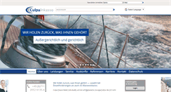Desktop Screenshot of culpa-inkasso.de